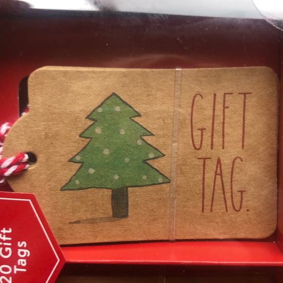 NEW RAE DUNN 20 GIFT TAGS - Picture 5 of 8